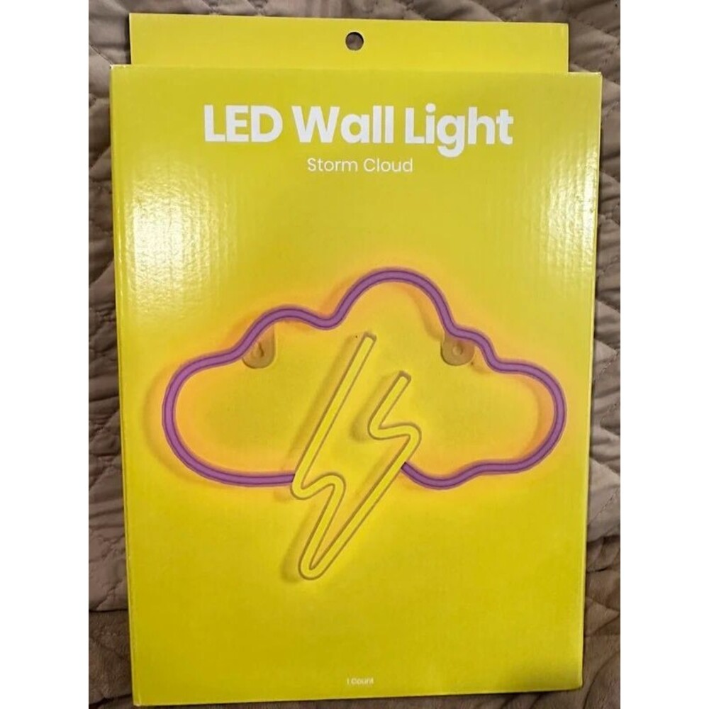 LED Wall Light Storm Cloud New in Box